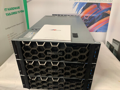 3-Node HPC Cluster 3X DELL PowerEdge R940 264 Xeon Gold Cores / 528T NVME AnSys