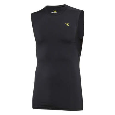 Diadora | Junior Compression Muscle Tank  (Black)