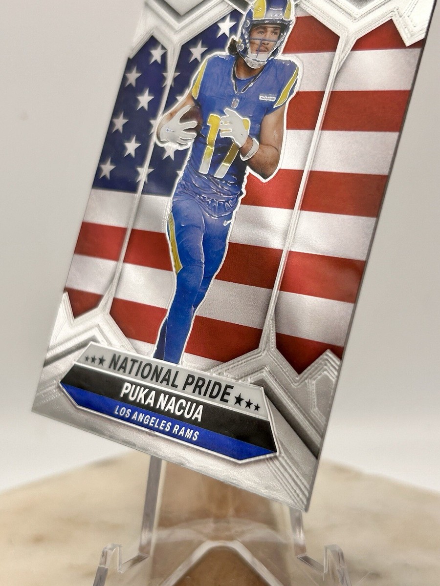 パクソハム　ソハム　parkseoham トレカ 2025 Panini Mosaic - Elevate Puka Nacua #18 Green Mosaic | eBay