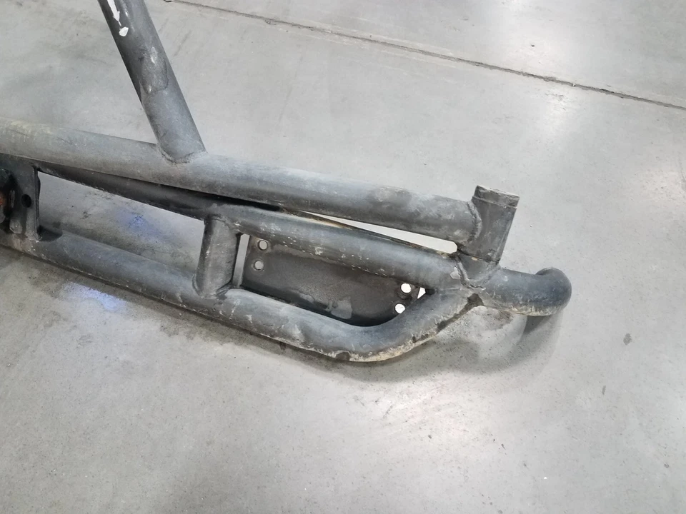 Jeep Wrangler TJ Rubicon 2005 4x4 parachoques trasero de acero/estante para neumáticos - * #9076 K1 Foto 3 de 4