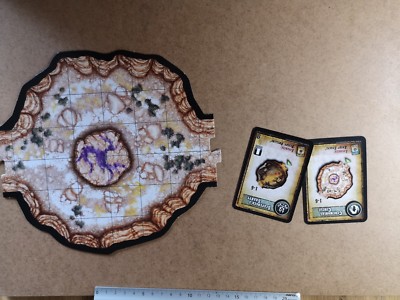 Tuile Double Face Circle/Shanty/Canyon Blasted Wastes - Jeu Shadows Of Brimstone - Occasion