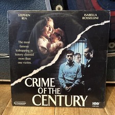 CRIME OF THE CENTURY SEALED HBO HOME VIDEO LASERDISC VIDEO MOVIE VTG