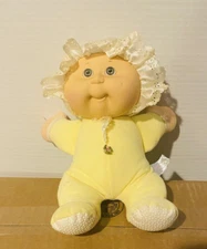 My First Cabbage Patch Doll 1992 Cabbage Patch Kids Yellow Jammies chimes rattle