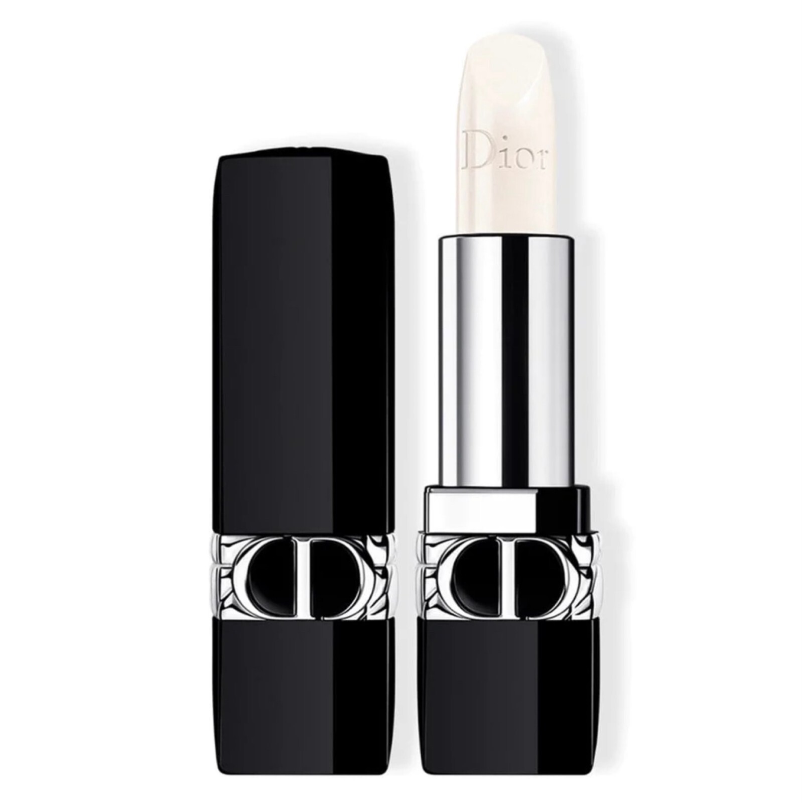 Dior Rouge Dior 000 Satin Balm Full Size 3.5g Hydrating Lipstick-image