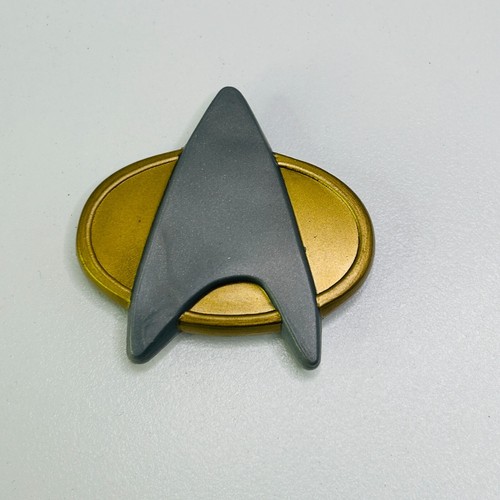 Star Trek The Next Generation 1994 Set of 3 Hungry Jack's Pencil Tops & Badge - Picture 8 of 9