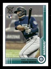 2021 Topps Big League #35 Evan White Seattle Mariners