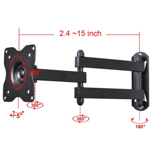 Articulating TV Monitor Wall Mount 
