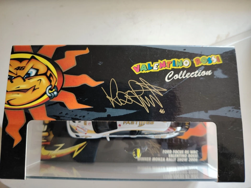 VALENTINO ROSSI MINICHAMPS 1/43 FORD FOCUS RS WINNER RALLY MONZA 2006 - Immagine 2 di 4