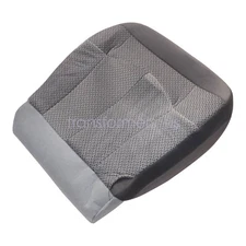 For 2002 2003 Ford F150 XLT Driver Side Bottom Replacement Cloth Seat Cover Gray