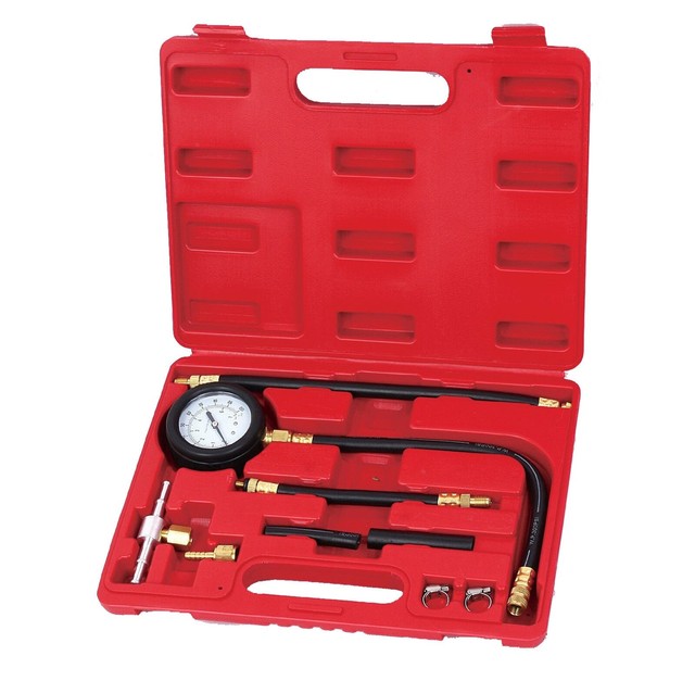 New Fuel Injection Pump Tester Test Injector Pressure Gauge Diagnost Kit eBay