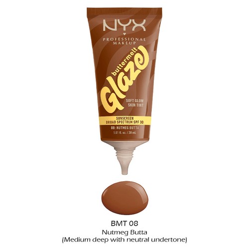 1 NYX Buttermelt Glaze Soft Glow Hauttönung LSF 30 "Wählen Sie Ihre 1 Farbe" *Joy's* - Bild 43 von 57