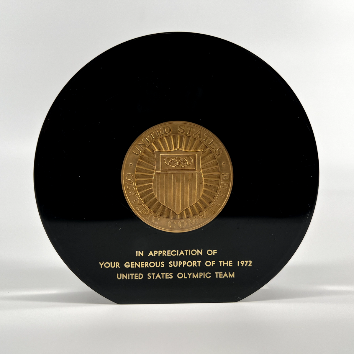 RARE 1972 United States Olympic Committee Encased