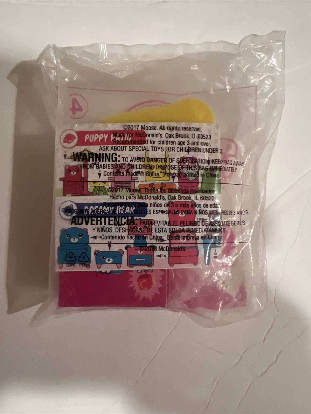 FIGURINE SCHTROUMPF PRISONNIER Jouets Happy Meal McDonald's 2018 EUR 1