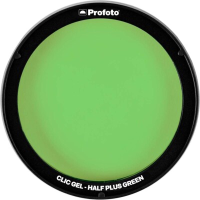 Profoto Clic Gel Half Plus Green by studio-ausruestung.de