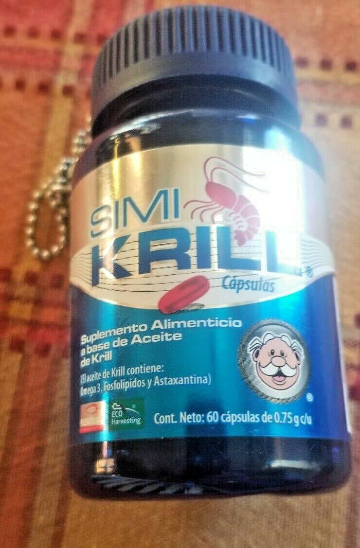 OTC Simi KRILL OIL 1000 mg w/60 caps Suplemento exp. 06/2024