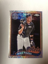 2024 Topps Series 2 - 1989 Topps Chrome Silver Pack Mojo #2T89C-57 Mike Piazza