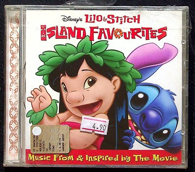 Lilo & Stitch Island Favourites 2002 Walt Disney Cd Sealed Sealed