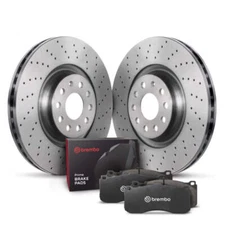 Brembo OE 15-20 Audi A3 Quattro/S3/15-19 Golf R/15-21 GTI/19-21 Jetta Front Disc