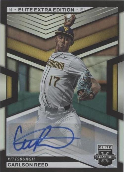 2023 Panini Elite Extra Edition - Carlson Reed #48 Signatures (AU, RC ...