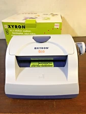 Xyron 510 Crafting Machine Sticker Label Magnet Maker Laminator Machine