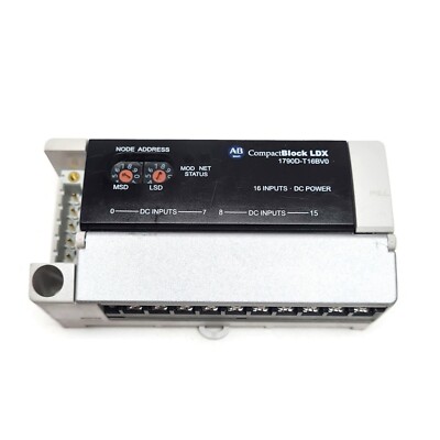 Rockwell Allen Bradley 1790D-T16BV0 CompactBlock LDX 16 Punkt I/P Basisblock