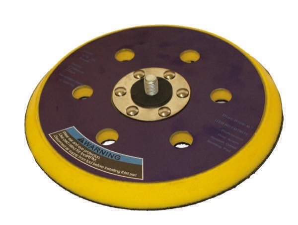 6"" DA SANDER BACKING PLATE - HOOK AND LOOP - 6 HOLE - Image 5