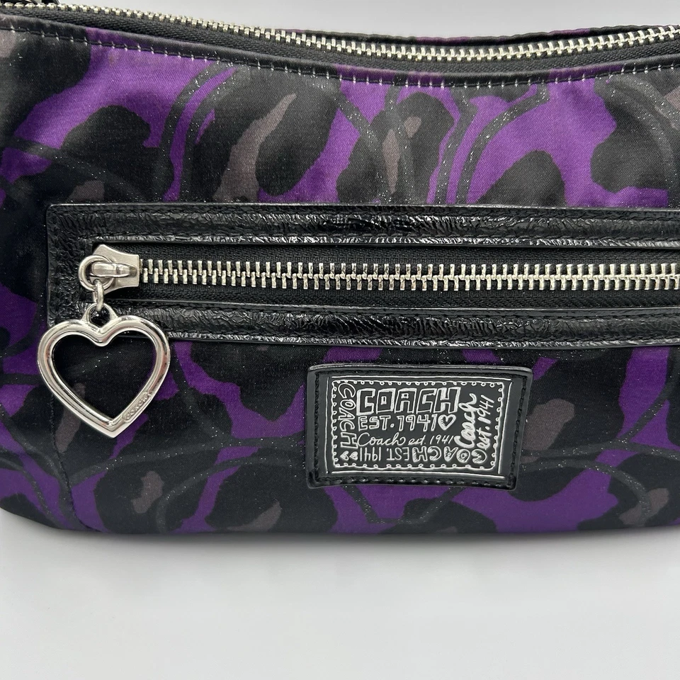 Coach Daisy Ocelote Púrpura Demi Hobo # H1281-F20024 Foto 3 de 4