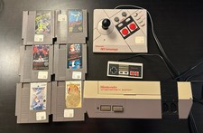 Nintendo Entertainment System NES-001 Original Console Tested W Games Controller