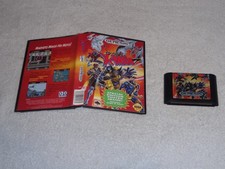 X-Men XMEN Sega Genesis, 1993 video game box only tested working FIGHT 0064