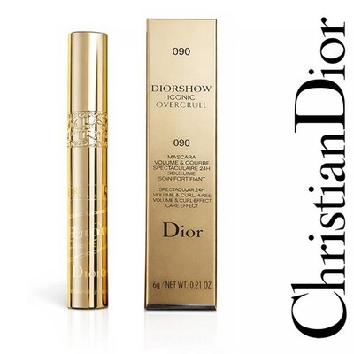 DIOR DIORSHOW ICONIC Overcurl Spectacular Volume Intense Black GOLD Mascara 090