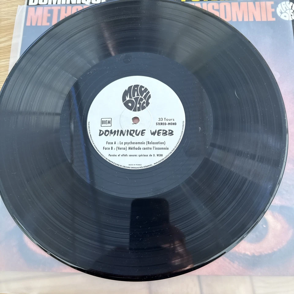 Dominique Webb – La Psychosomnie – Magic Disc MC1751 – 1970 French Hypnosis LP - Image 4 of 4