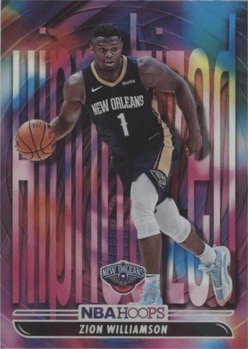 2021-22 Panini Hoops Zion Williamson Blue Explosion /59 #84 | eBay
