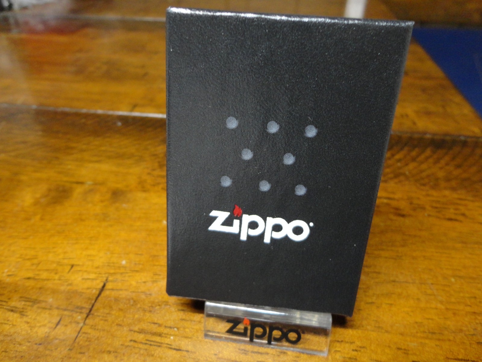 BLUE URBAN CAMO CAMOUFLAGE MILITARY 540 DESIGN ZIPPO LIGHTER MINT IN BOX