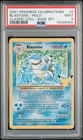 2021 POKEMON CELEBRATIONS CLASSIC COLLECTION #2 BLASTOISE-HOLO PSA 9