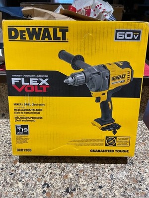 NEW! DeWalt 60V Max FlexVolt Mixer/Drill  w/ E-Clutch System DCD130B (TOOL ONLY)
