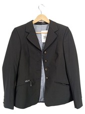 Pikeur Turnierjacket Kinder Reitjacke Gr. 164 Schwarz Elegant