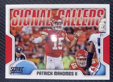 2018 Score Signal Callers #16 Patrick Mahomes II Chiefs