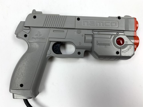 Namco GunCon Light Gun Controller NPC-103 For Sony Playstation 1 PS1 Gray TESTED - Picture 4 of 6