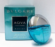 Bvlgari AQVA POUR HOMME MARINE 0.5 oz / 15 ml Eau de Toilette For Men Spray
