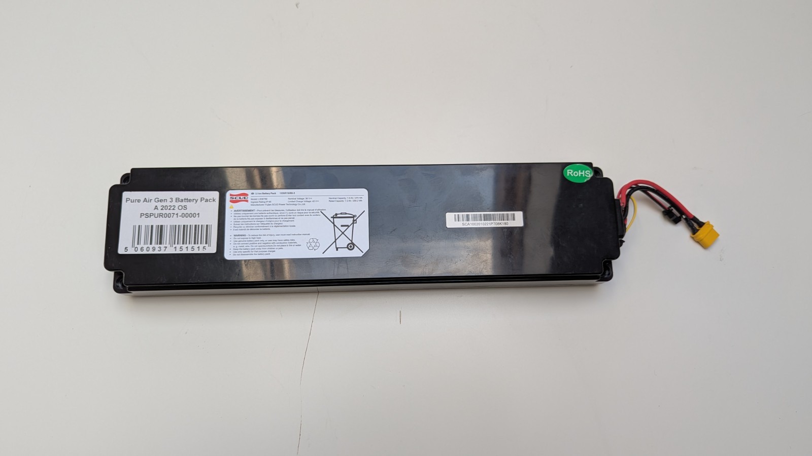 Pure Air 3 Replacement 30km range battery