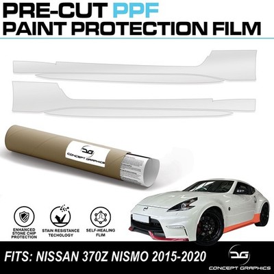 Seitenschweller Steinschlagschutz PPF Lackschutzfolie Set für Nissan 370z Nismo