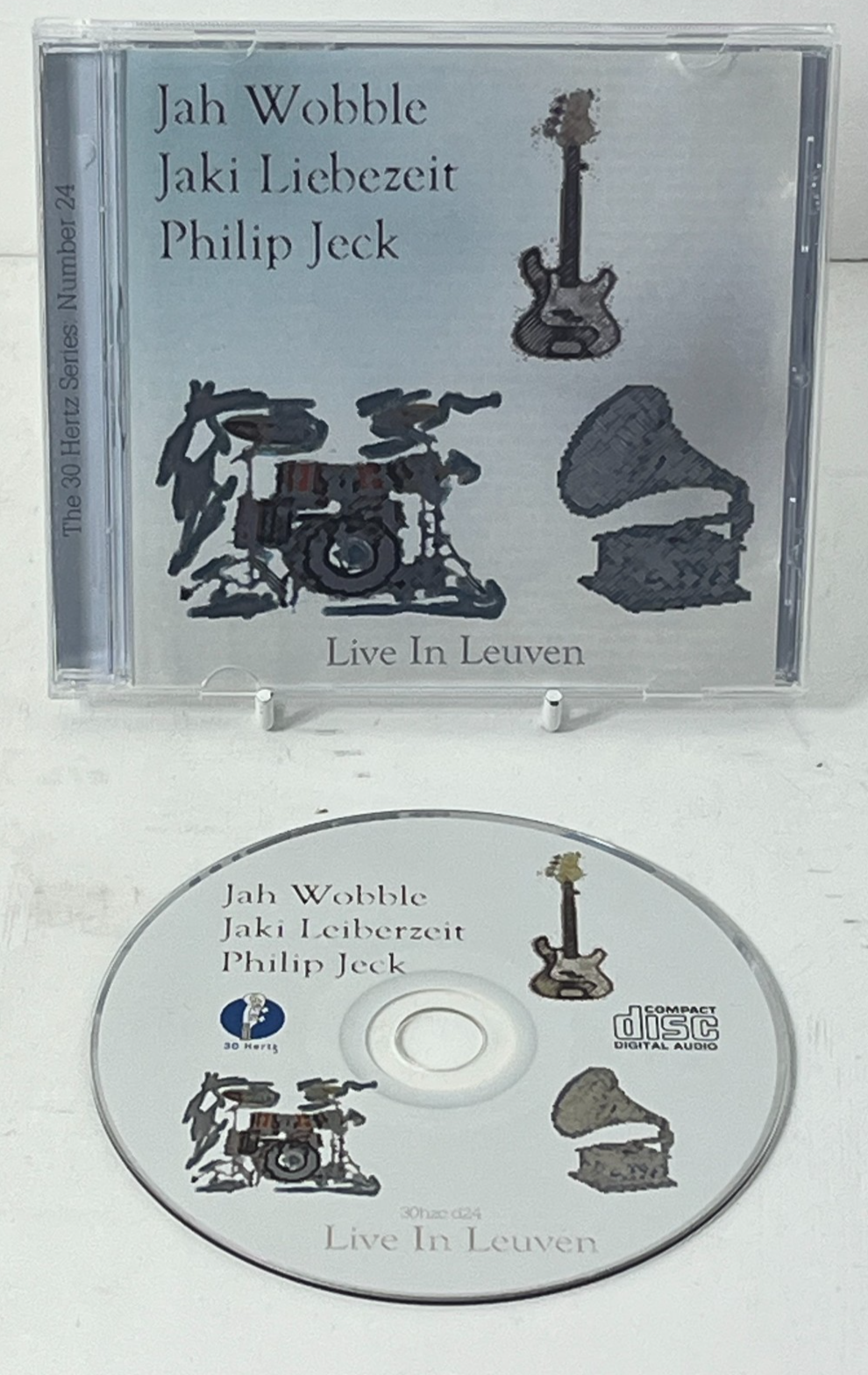 JAH WOBBLE / JAKI LIEBEZEIT / PHILIP JECK Live In Leuven 2005 30 Hertz CD