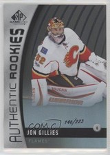2017-18 SP Game Used Authentic Rookies Rainbow 146/223 Jon Gillies #171 7l6