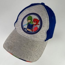 PJ MASKS Hat Boys Blue Gray Adjustable Snapback Baseball Cap