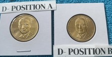 2015 D Harry S Truman Presidential $1 Coin BU Uncirculated Position A&B