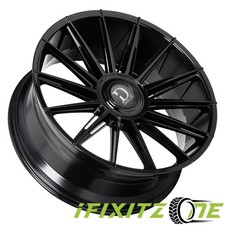 Dolce Luxury Mirelli 24x9 15mm Glossy Black Wheel 24 Inch Rim New