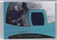 2015-16 Leaf Ultimate Memorabilia Blue Spectrum 1/12 Felix Potvin #UM-07 1p0