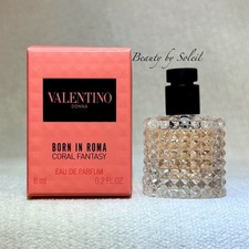Valentino Donna Born In Roma Coral Fantasy EDP MINI Splash Dabber .2oz, 6ml NIB