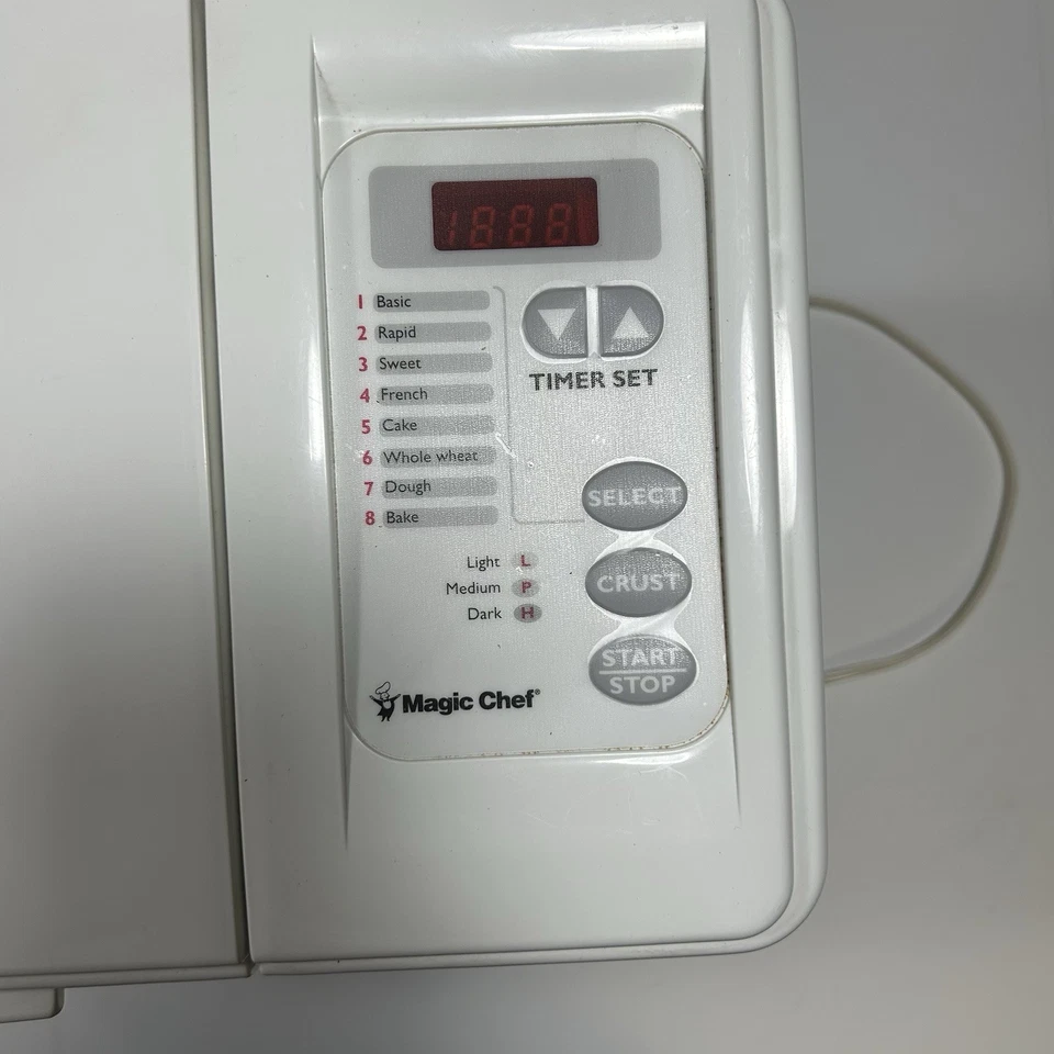 Magic Chef Breadmaker CBM-310 Tested And Working Digital Bread Machine - Image 4 of 4