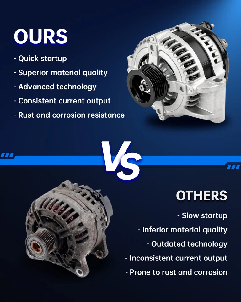 Alternator Fits Suzuki Grand Vitara 1999 2000 2001 2.5L 2002 2003 2004 13795 - Изображение 2 из 4